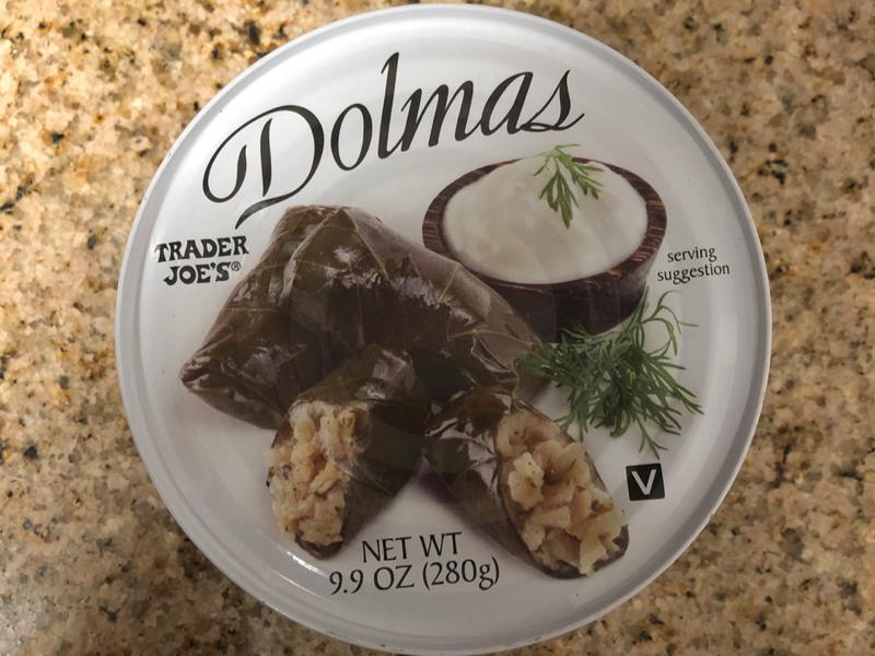 Dolmas Vine Leaves Stuffed With Rice Nutrition Facts Eat This Much