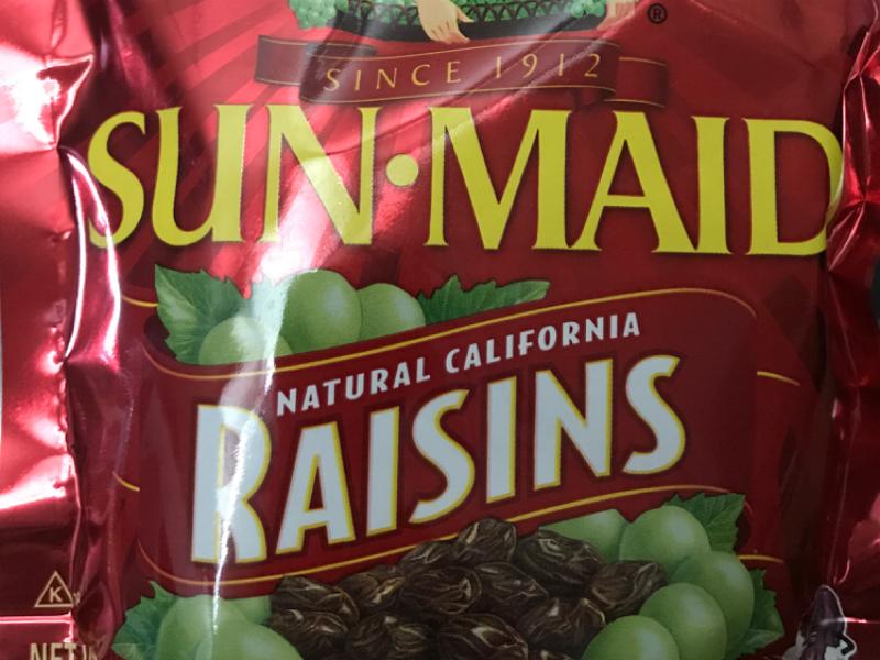 Natural California Raisins Nutrition Facts Eat This Much