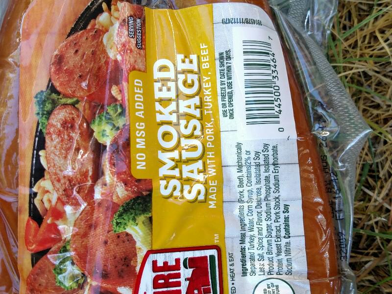 Smoked Sausage Nutrition Facts - Eat This Much