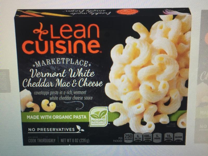 Vermont White Cheddar Mac and Cheese 8 oz. Box Nutrition Information
