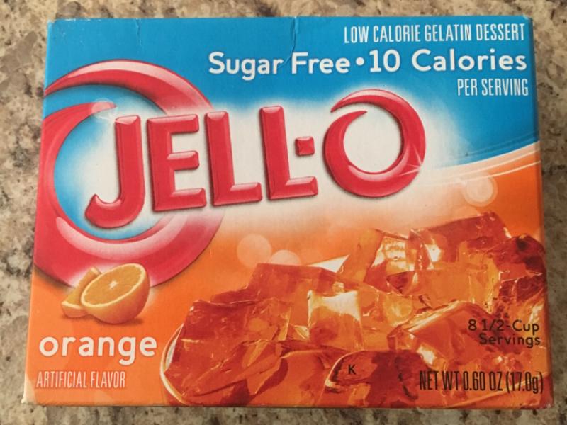 Sugar Free Low Calorie Orange Gelatin Dessert Nutrition Facts Eat