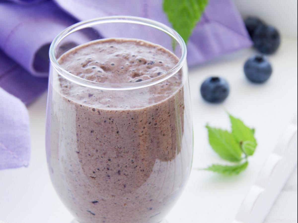 Blueberry Spinach Smoothie Recipe and Nutrition Eat This Much