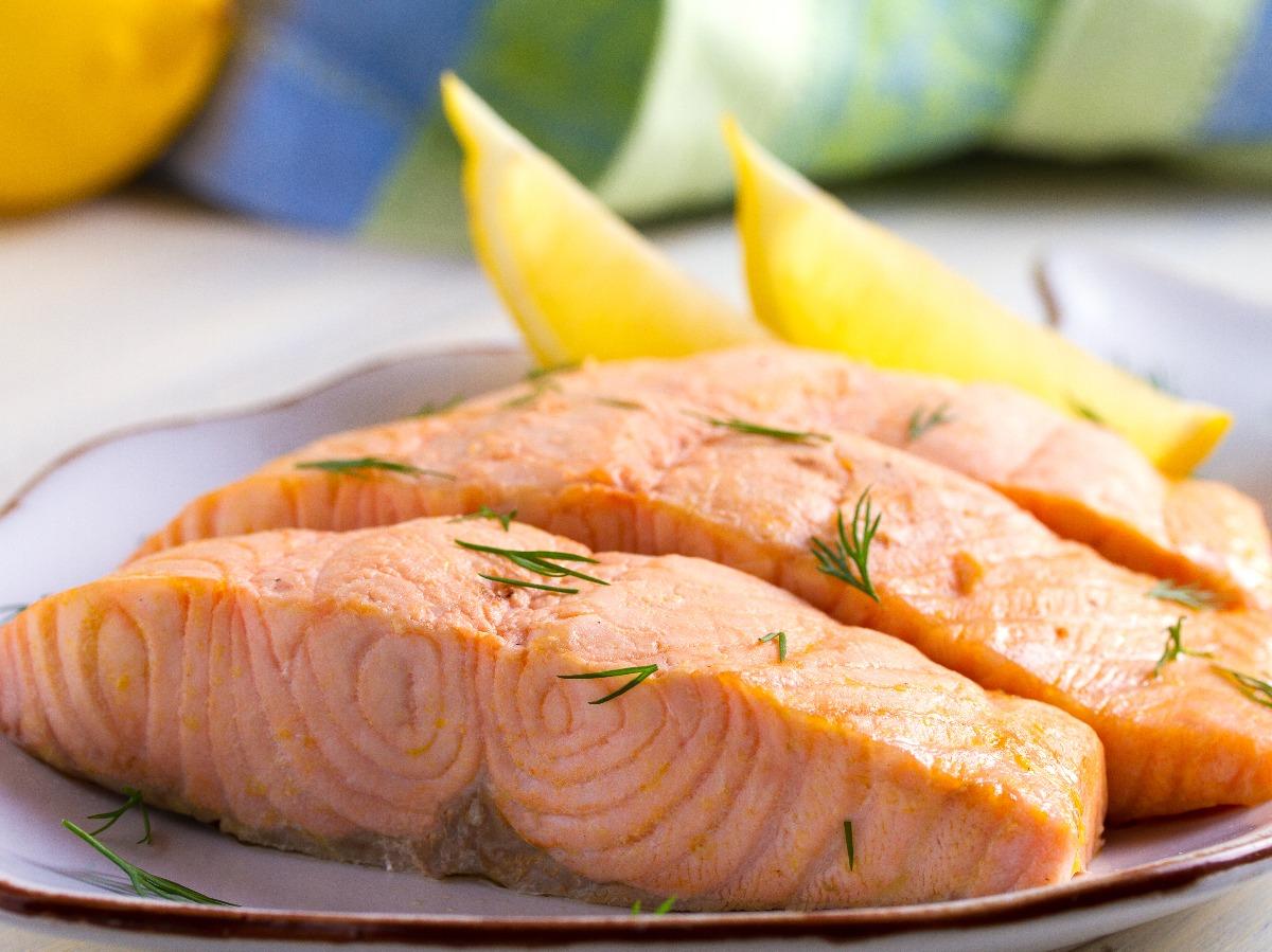 7 minutes "Quick Broiled Salmon" Recipe and Nutrition Eat This Much