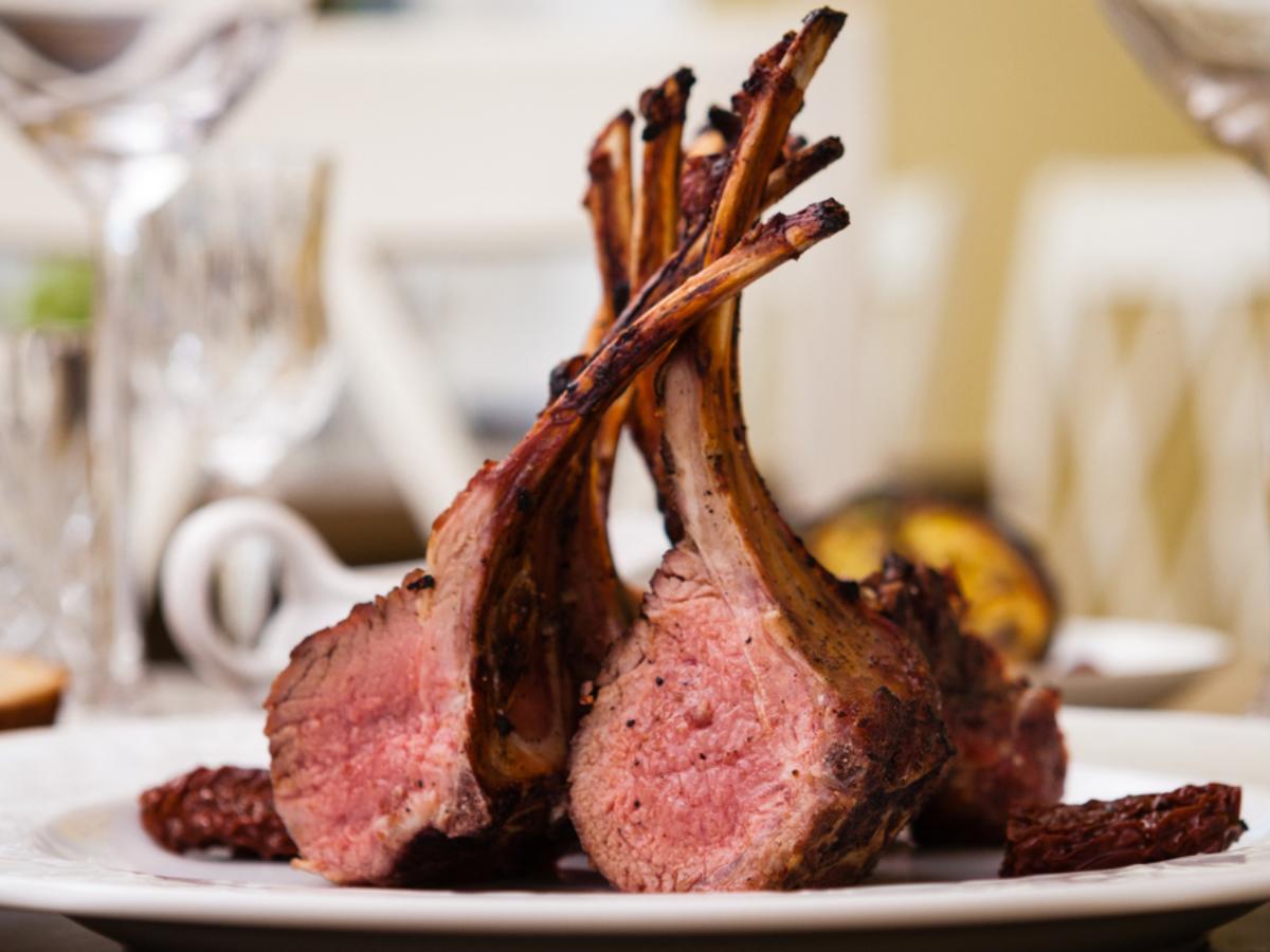 CiderGlazed Lamb Chops Recipe and Nutrition Eat This Much