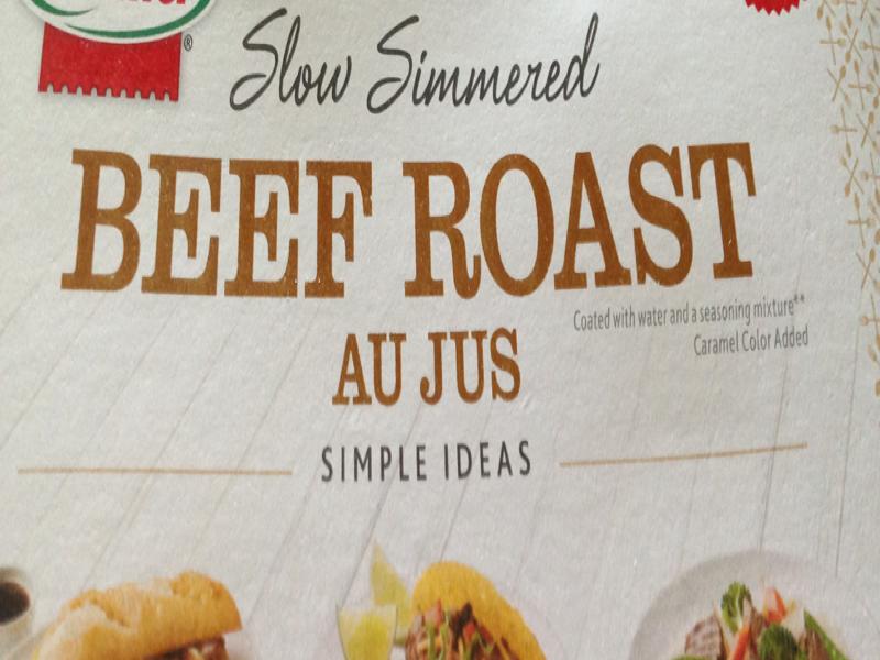 Slow Simmered Beef Roast Au Jus Nutrition Facts Eat This Much