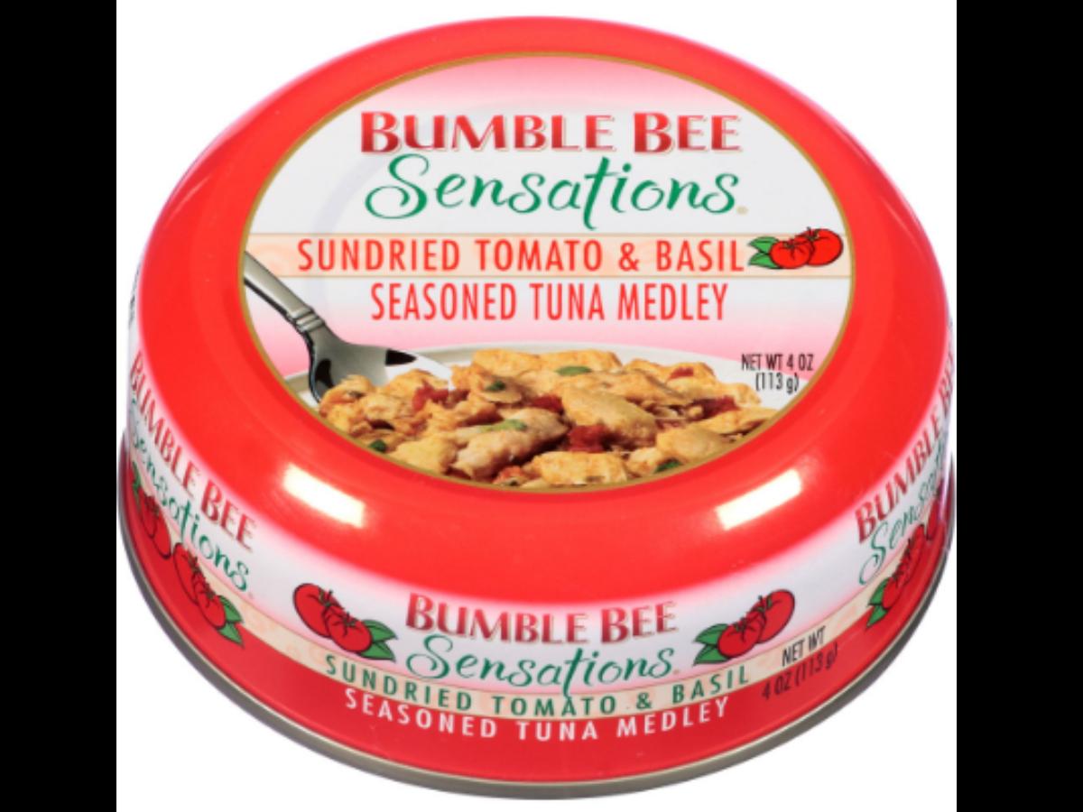 Sensations, Sundried Tomato & Basil Seasoned Tuna Medley Bowl Nutrition