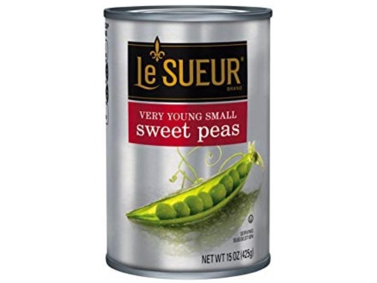 Le Sueur Very Young Small Sweet Peas, canned Nutrition Facts Eat This