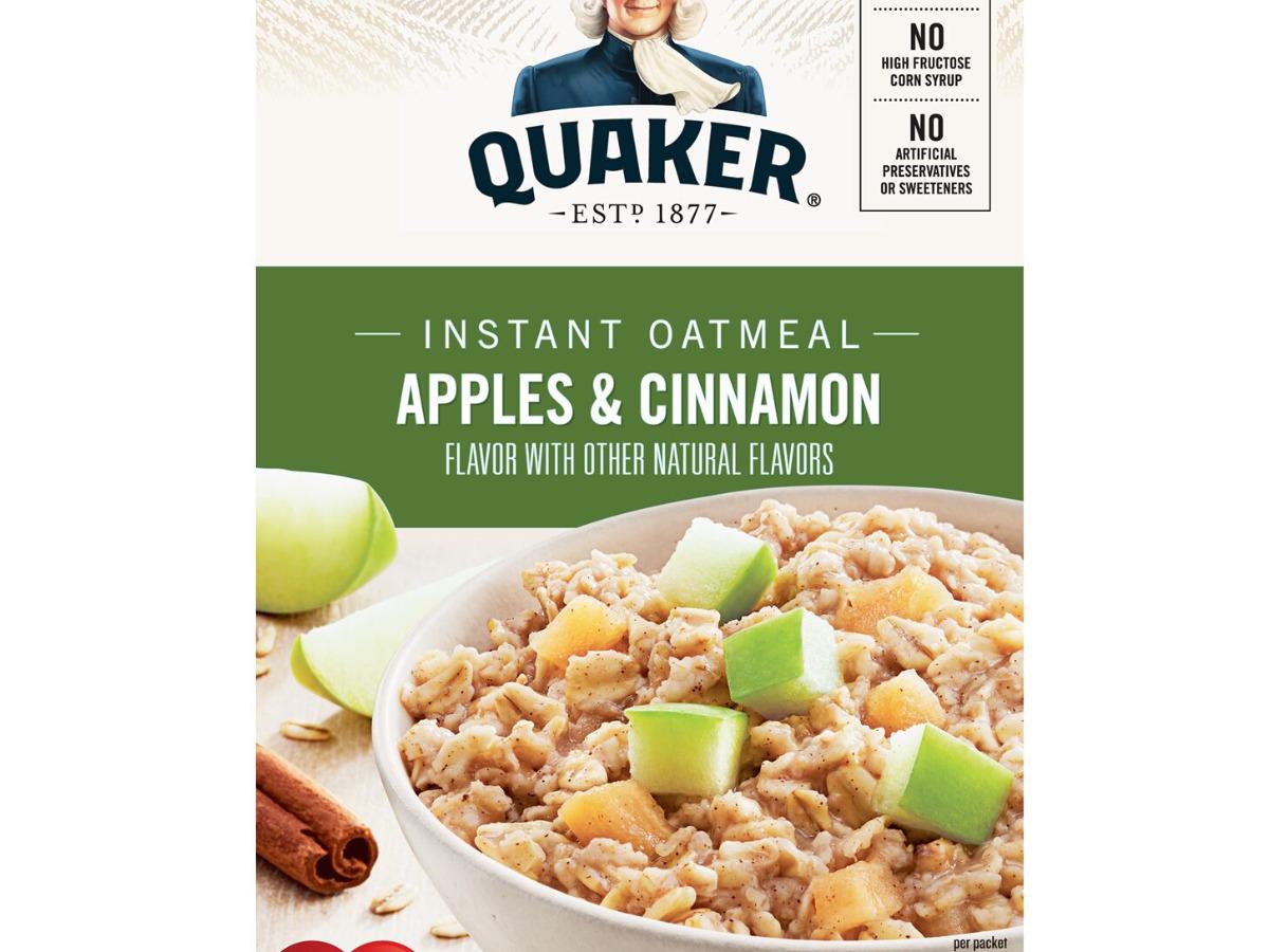 Instant Oatmeal Apples & Cinnamon Nutrition Facts Eat This Much