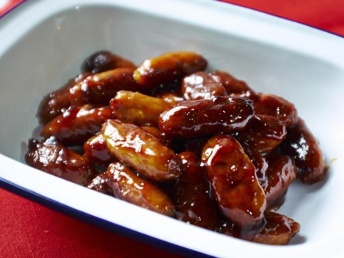 Bourbon Glazed Cocktail Sausages Recipe And Nutrition Eat This Much bourbon-glazed-cocktail-sausages-recipe-and-nutrition-eat-this-much