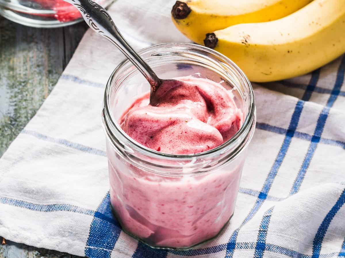 Banana Berry "Ice Cream" Recipe and Nutrition Eat This Much