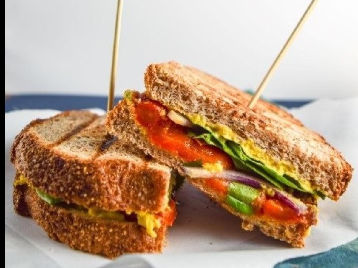 Veggie and Hummus Sandwich Recipe and Nutrition Eat This Much