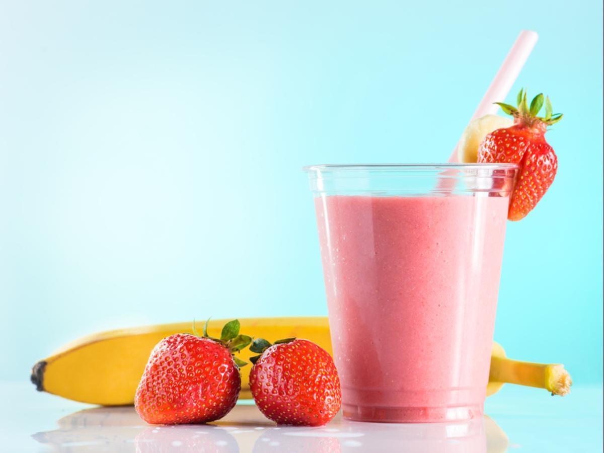 Simple Strawberry Protein Shake Recipe and Nutrition Eat This Much