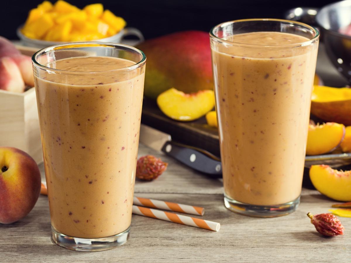 Peach Mango Orange Smoothie Recipe and Nutrition Eat This Much