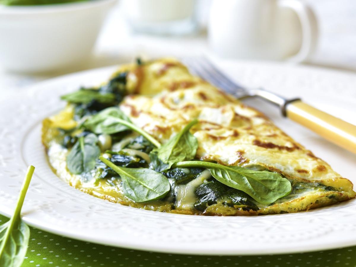 Omelet with Cheese and Spinach Recipe and Nutrition Eat This Much