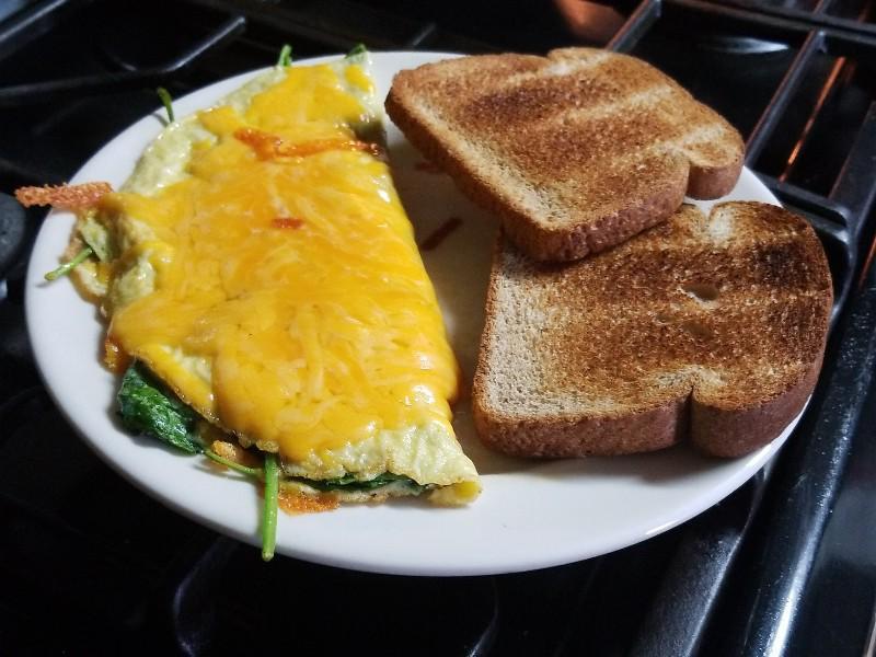 Spinach and Cheese Omelet Recipe and Nutrition Eat This Much