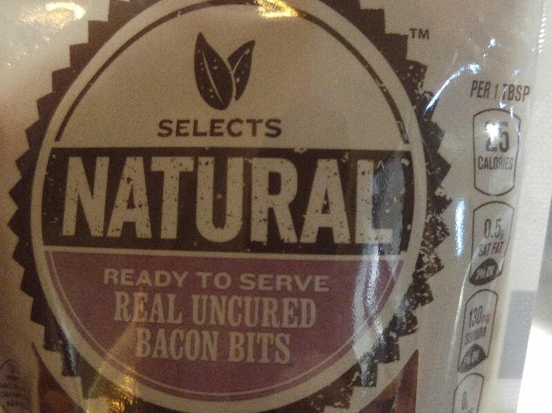 Real Uncured Bacon Bits Nutrition Facts Eat This Much
